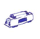 Diesel. I drew this to get a better idea of shape of the Bennhardt locos in 128.